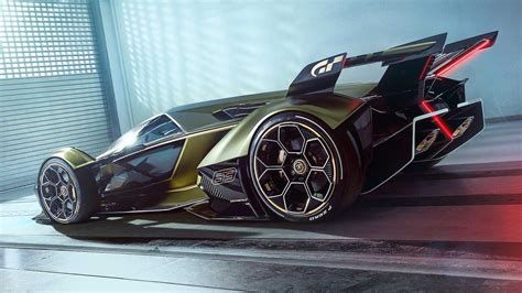 Lamborghini V12 Vision Gran Turismo is a Single-Seat Hypercar - TechEBlog