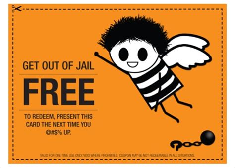 16 best Get Out of Jail FREE Card images on Pinterest | Monopoly, Free cards and Prison