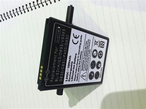 Factory Supply Replacement LG Phone Battery Black For LG G3 D855 VS985 D830 D851 F400 D850 BL ...