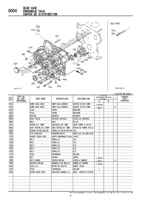 Kubota D1105 Parts Breakdown | Images and Photos finder