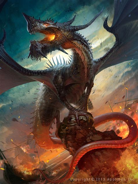 Fantasy Art: King Dragon - 2D Digital, FantasyCoolvibe – Digital Art