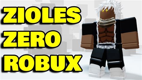 SKIN DO ZIOLES GRATIS NO ROBLOX - ROBLOX ITENS GRATIS - YouTube