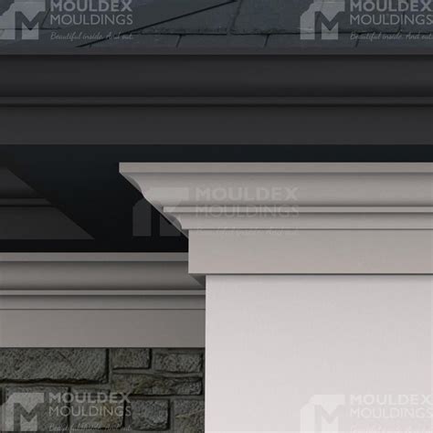 THE QUINTE - EXTERIOR CORNICE/CROWN MOULDING (7-1/8") – Mouldex Mouldings