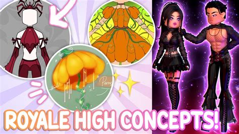 👻NEW HALLOWEEN SETS, ACCESSORIES & MORE SPOOKY CONCEPTS! Royale High New Community Ideas - YouTube