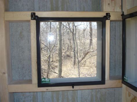 Hinge Window Deerviewwindows pertaining to sizing 1632 X 1224 | Deer blind windows, Deer blind ...