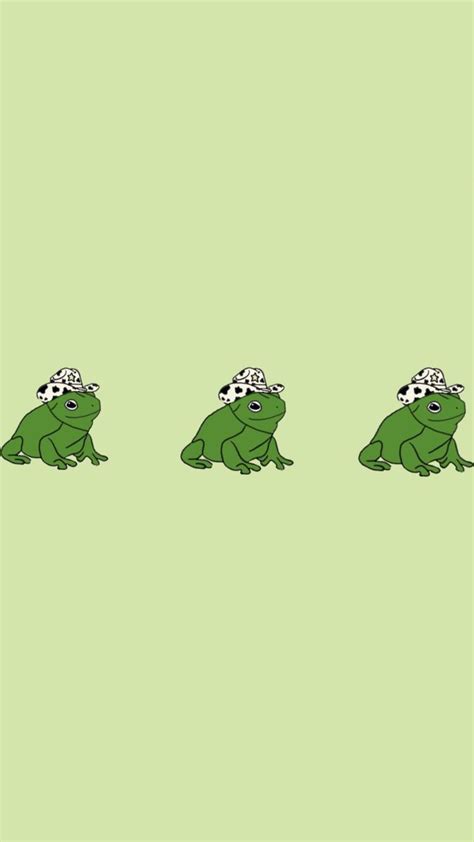 frog aesthetic wallpaper