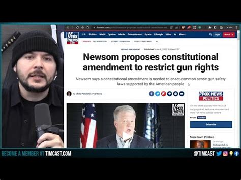 Newsom Proposes 28th Amendment To BAN GUNS, Insane Gun Grab Proposal WILL FAIL - Grand Theft World