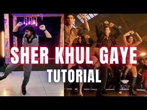 Sher Khul Gaye Dance Tutorial | Fighter | Hrithik Roshan | Deepika Padukone | Dance with Honey ...