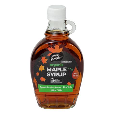 Organic Maple Syrup 250ml – Avondale Organics