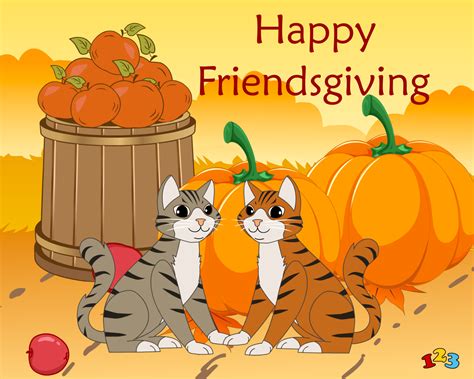 Happy Friendsgiving - Thanksgiving - send free eCards from 123cards.com