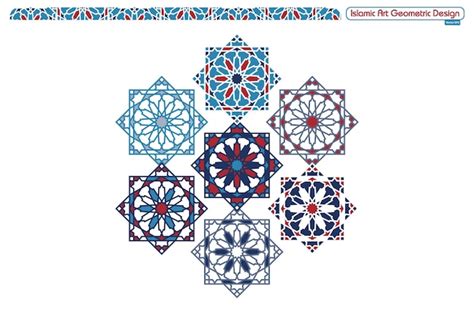 Premium Vector | Islamic geometric decorative patterns, background ...