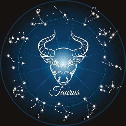 Zodiac Sign Taurus Stock Illustration - Download Image Now - Taurus, Astrology Sign, Sagittarius ...