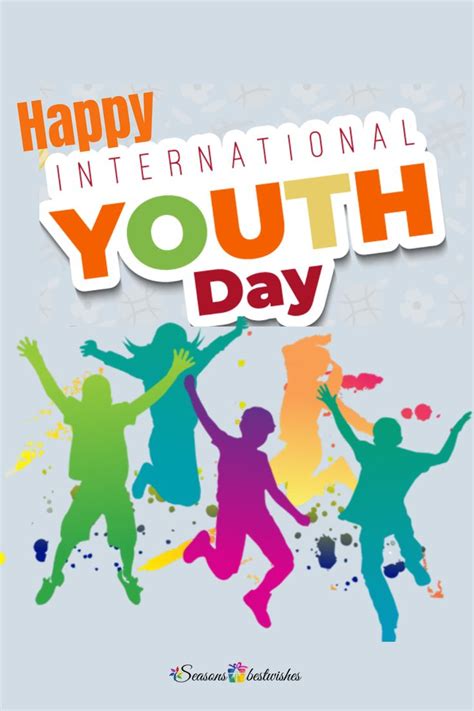 International Youth Day poster| Let's celebrate occassion with international youth day quotes ...