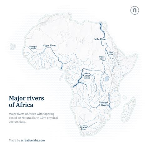 Niger River Africa Map