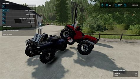 HONDA RANCHER LIFTED V1.0 – FS22 mod