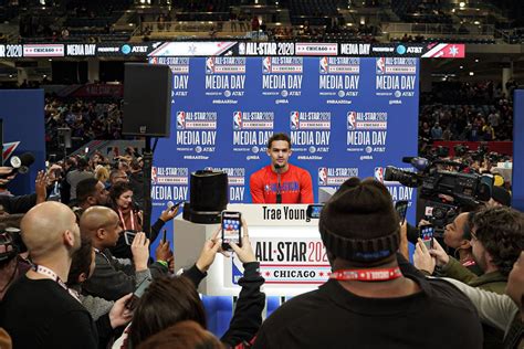 Trae Young Addresses Media at All-Star Saturday Night, All-Star Game Media Day Photo Gallery ...