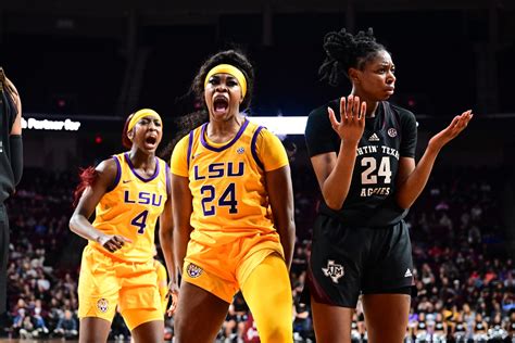 Aneesah Morrow and Angel Reese lead LSU women’s basketball to dominate win over Texas A&M ...