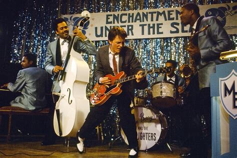 Michael J Fox on Back To The Future's Johnny B Goode scene