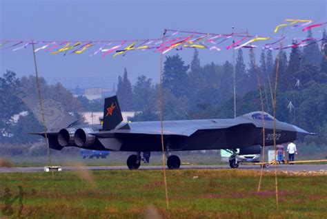 AESA Radar Equipped with J-20 5th Generation Stealth Fighter Jet Flies ...