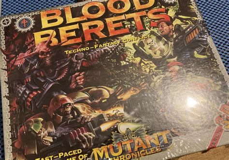 I’m genuinely excited… wanted to try Blood Berets since the 90s! : r/mutantchronicles