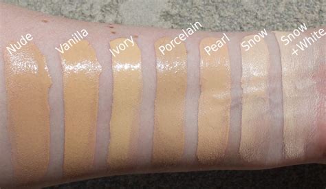 Too Faced Born This Way Concealer Swatches & Foundation Swatches