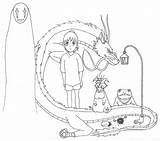 Spirited Away Coloring Pages Printable For Free Download sketch template