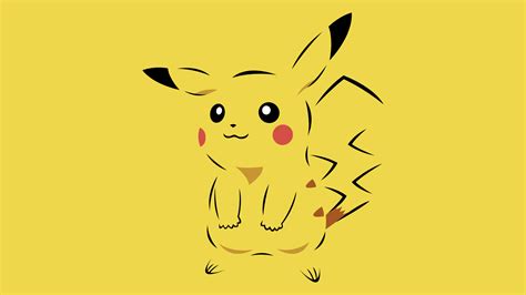 Minimalist Pikachu Wallpapers - Top Free Minimalist Pikachu Backgrounds ...