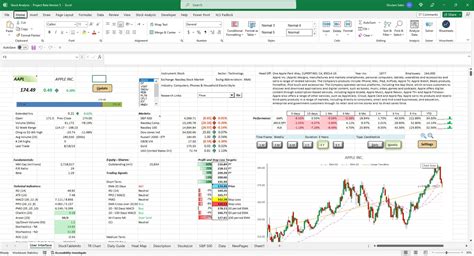 Advanced Excel Stocks Analysis and Charting Tool With Trend Indicator ...