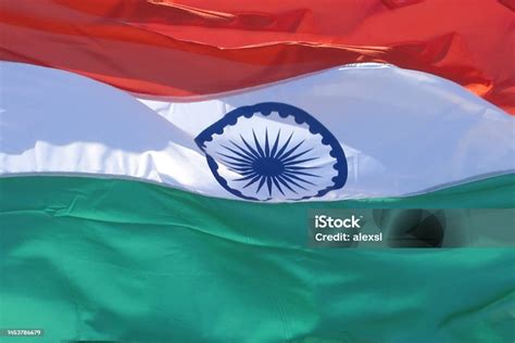 India Flag Waving Stock Photo - Download Image Now - Backgrounds ...