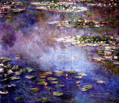 Water Lilies 1906 Claude Monet Painting in Oil for Sale