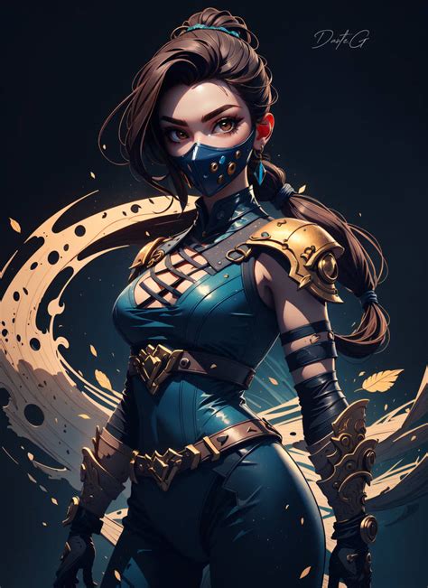 Kitana - Mortal Kombat by Dantegonist on DeviantArt