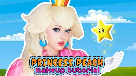 Princess Peach Makeup Tutorial | Super Mario - YouTube