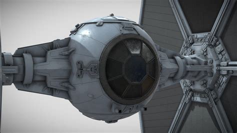 Star Wars Tie-Fighter - 3D model by _Vadim2020_ (@Maha_Knox) [5b46072 ...