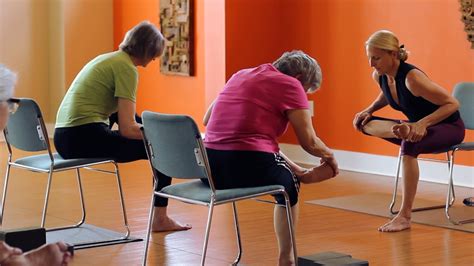 Chair Yoga For Seniors Classes Near Me - YogaWalls