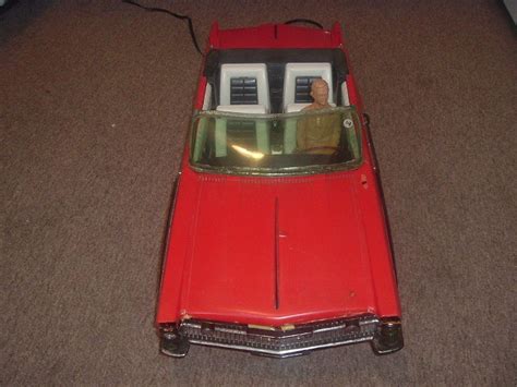 1960s Deluxe Reading Crusader 101 Remote Control Car w/Driver,Spare tire,Antenna | eBay | Old ...