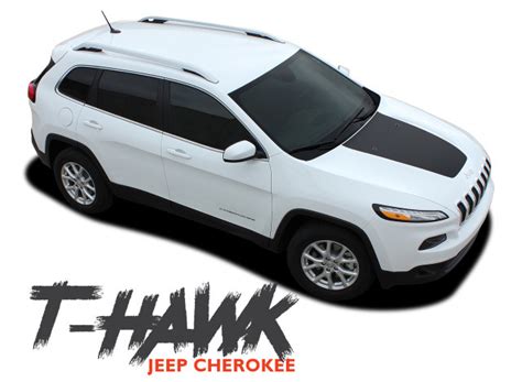 Jeep Grand Cherokee Hood Decals, Jeep Grand Cherokee Hood Stripes, TRAIL HOOD