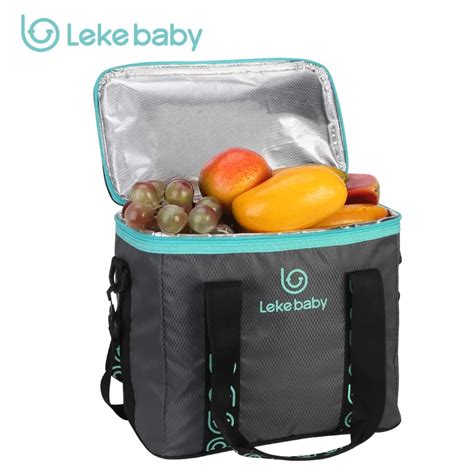 LEKE Ice bag 10L large Volume Ice pack Insulated thermal bag Thermal food bags Aluminum foil ...