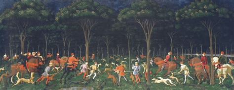 Paolo Uccello | Web gallery of art, Renaissance artists, Hunting painting