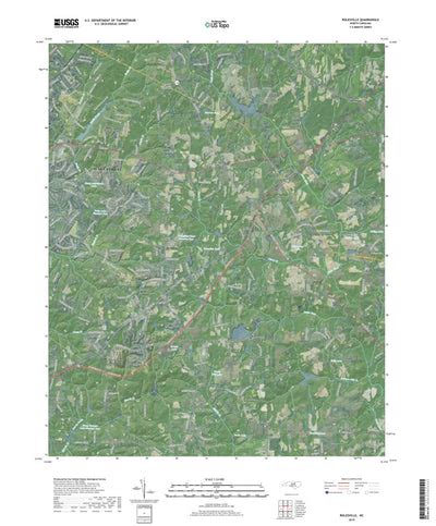 Rolesville, NC (2019, 24000-Scale) Map by United States Geological ...