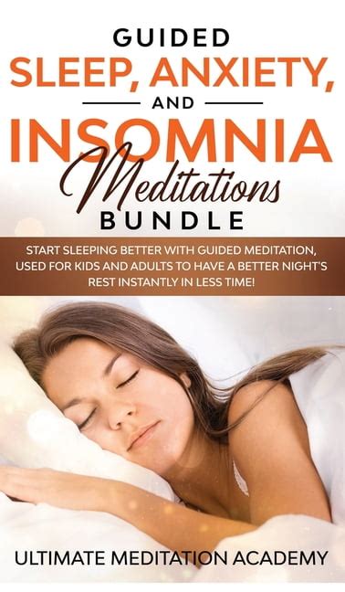 Guided Sleep, Anxiety, and Insomnia Meditations Bundle : Start Sleeping Better with Guided ...