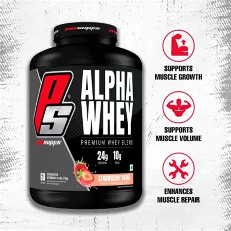 Prosupps Alpha Whey 4.4lbs, 2kg - Fa Supplements