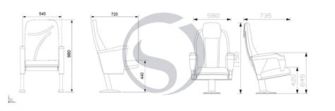 Auditorium Seat Dimensions - Seatorium™ - Auditorium Seating Blog