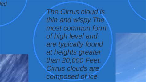 Facts about the Cirrus cloud !!! by a'niah harry on Prezi