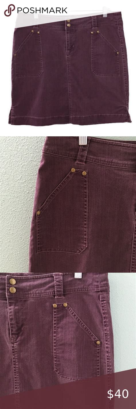 Kuhl Stirr Adventure Purple Denim Skirt | Denim skirt, Hiking skirt ...