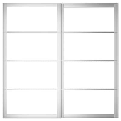 TJÖRHOM 4 panels for sliding door frame, white, 393/8x791/8" - IKEA Ikea Pax, Pax System ...