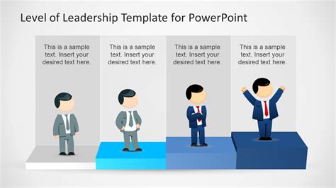 Leadership Levels Diagram Template for PowerPoint - SlideModel