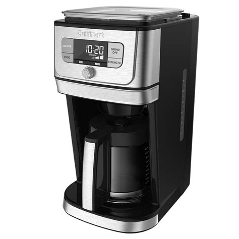 Cuisinart Burr Grinder & Brew Coffee Maker with Glass Carafe | Williams Sonoma