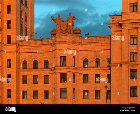 Neoclassical stalin era hi-res stock photography and images - Alamy