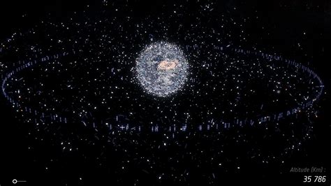 ESA - Space debris effects on the geostationary orbit