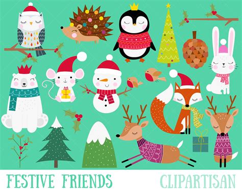 Nativity Animals Clipart